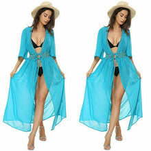 Load image into Gallery viewer, Sexy Beach Dress Swimwear Women Beach Cover Up Cardigan Swimwear Bikini