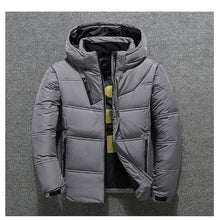 Load image into Gallery viewer, Winter Jacket Mens Quality Thermal Thick Coat Snow Red Black Parka Male Warm Outwear Fashion