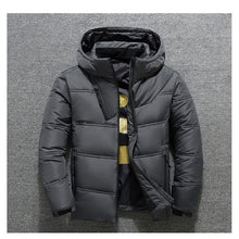 Load image into Gallery viewer, Winter Jacket Mens Quality Thermal Thick Coat Snow Red Black Parka Male Warm Outwear Fashion