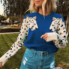 Load image into Gallery viewer, Leopard Printed Sweater