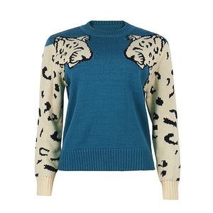 Leopard Printed Sweater