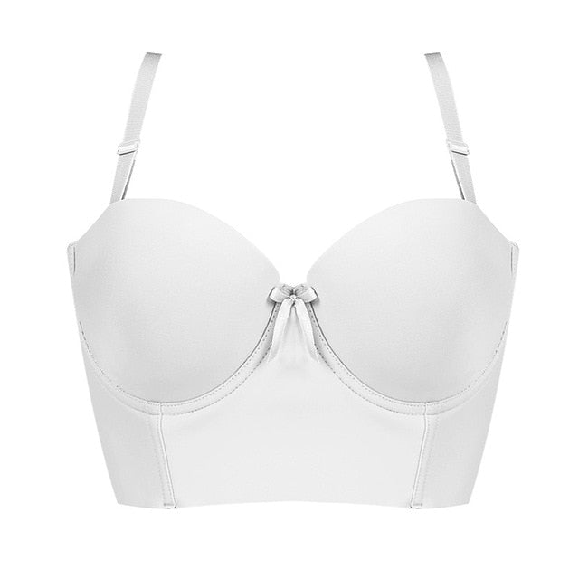 Womens Push Up Bra Massage Padded Underwire Bras for Female Woman Brassiere Stretch Extreme Lifting Half Cup Seamless Bra